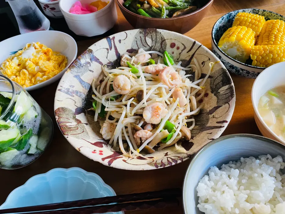 Snapdishの料理写真:20240615🍙我が家のおひるごはん🥩|akiyo22さん