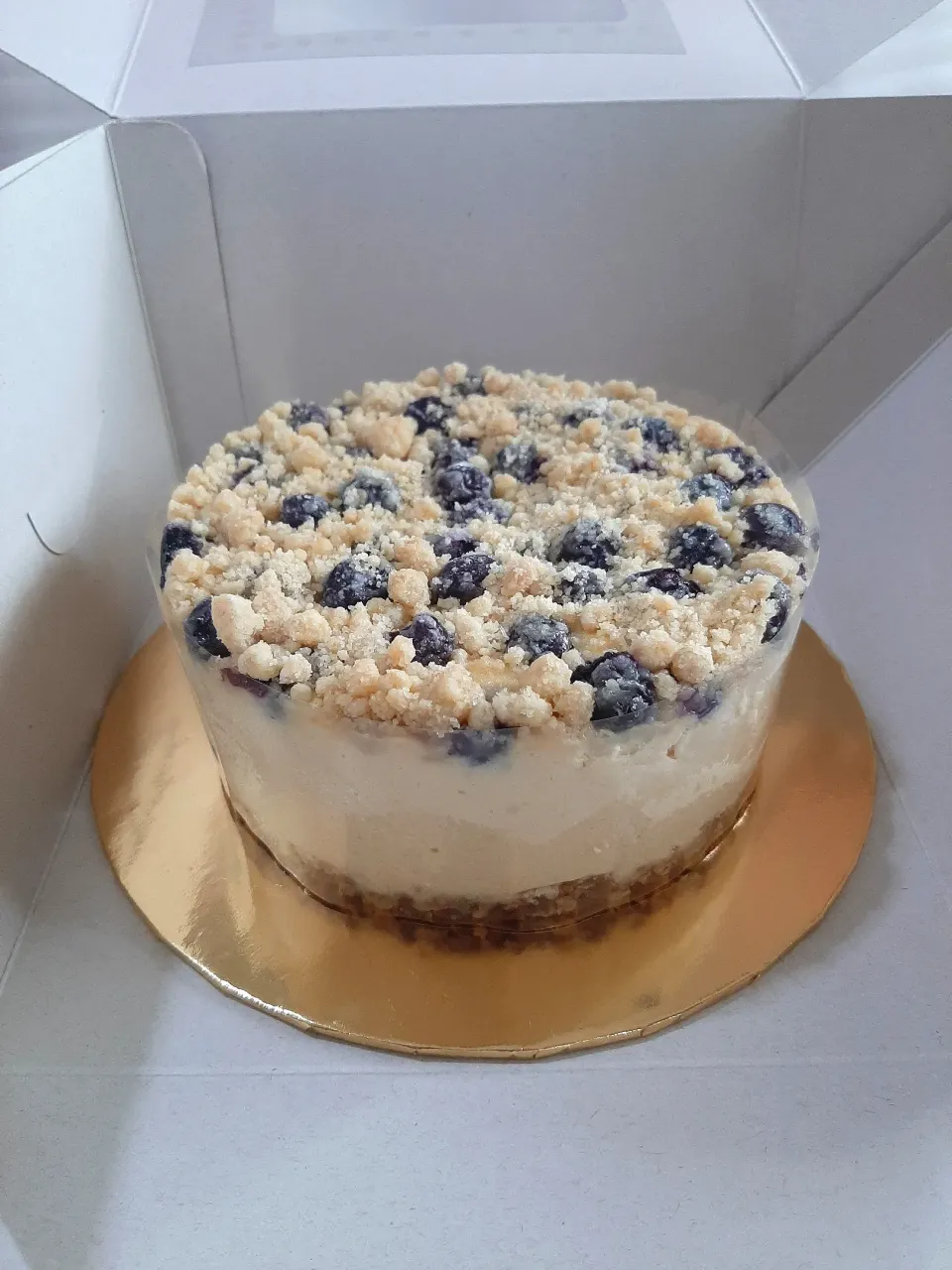 Blueberries Crumble Cheesecake 🫐|Ann Mathewさん