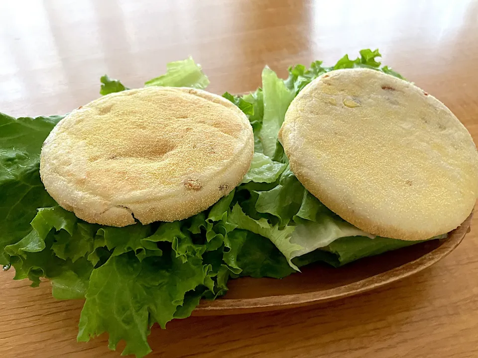 Snapdishの料理写真:＊イングリッシュマフィンサンド🥪＊|＊抹茶＊さん