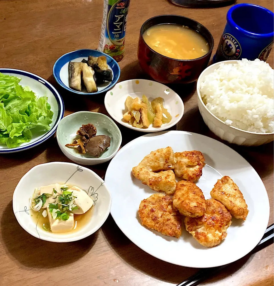 鶏むねのマヨおかか焼肉|あっつさん