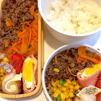 Snapdishの料理写真:6/18ビビンバ弁当|みっちょさん