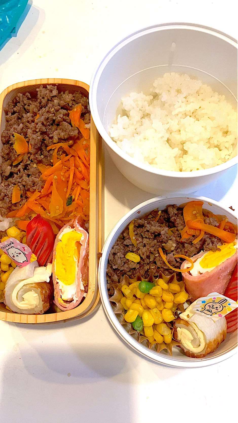 Snapdishの料理写真:6/18ビビンバ弁当|みっちょさん