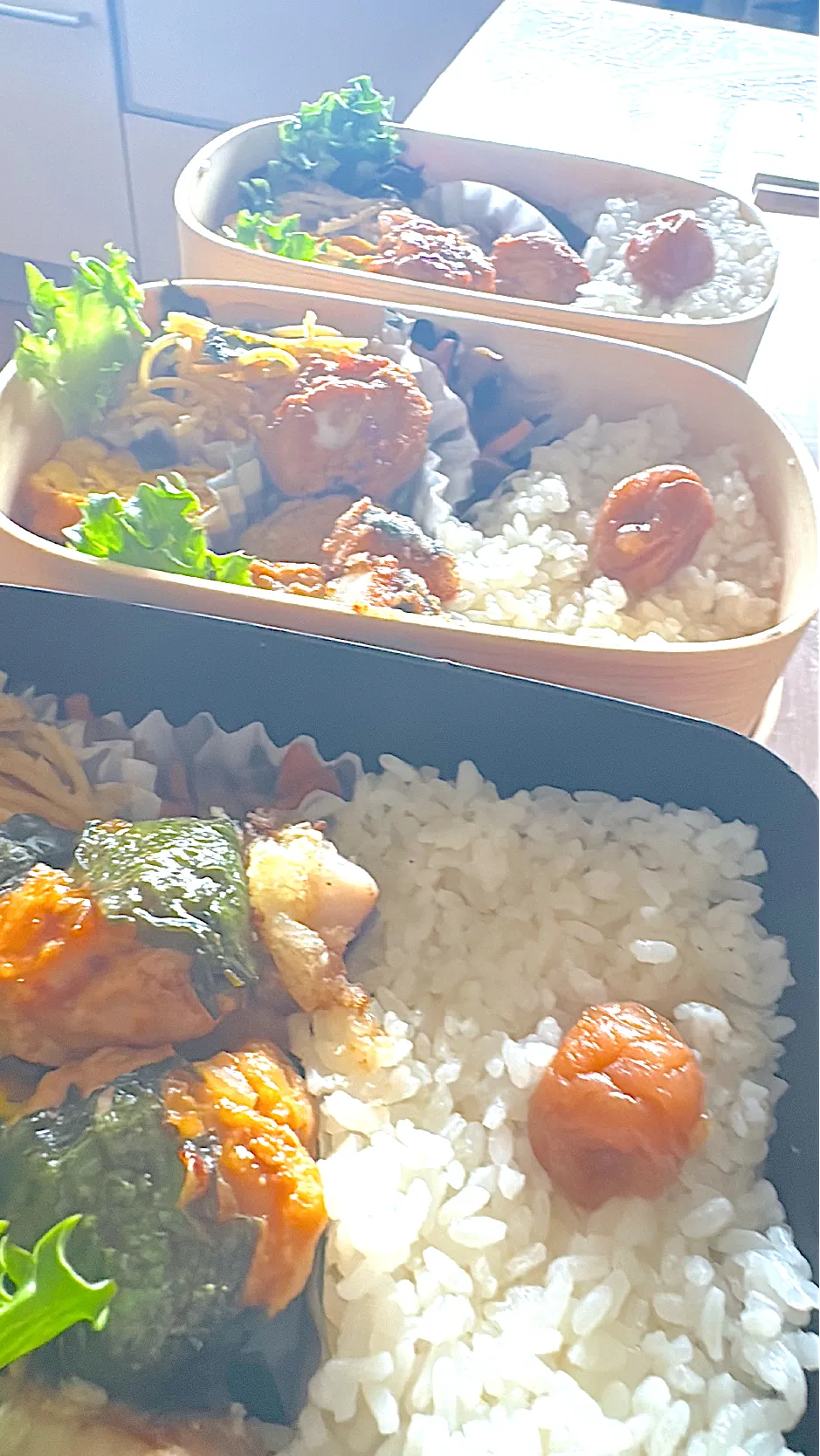 Snapdishの料理写真:とりつくね弁当🍱|ふみふみさん