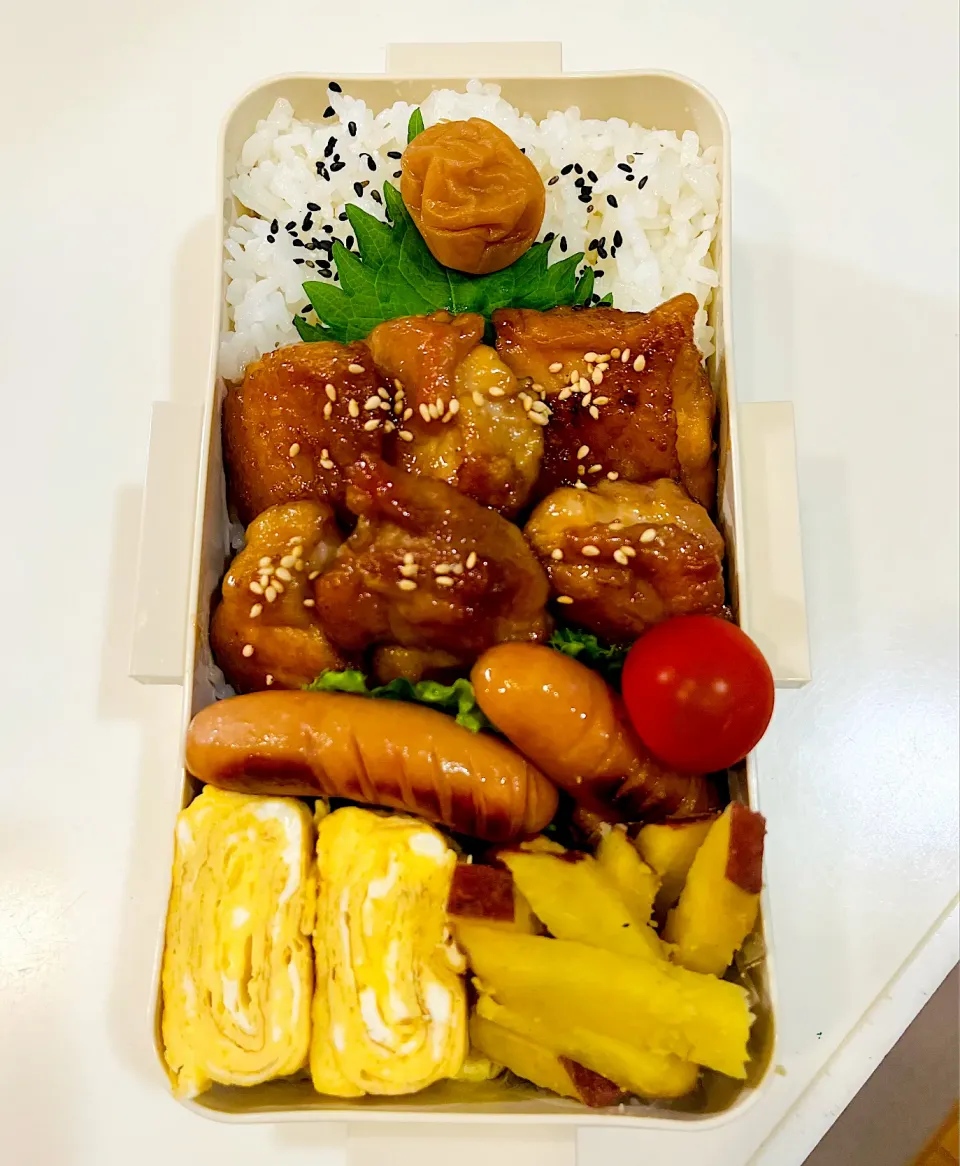 Snapdishの料理写真:照焼きチキン弁当|なおちゃんさん