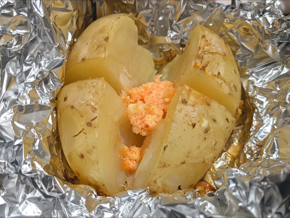 Snapdishの料理写真:🥔明太じゃがバター🥔|foodanalystＭＩＫＩさん