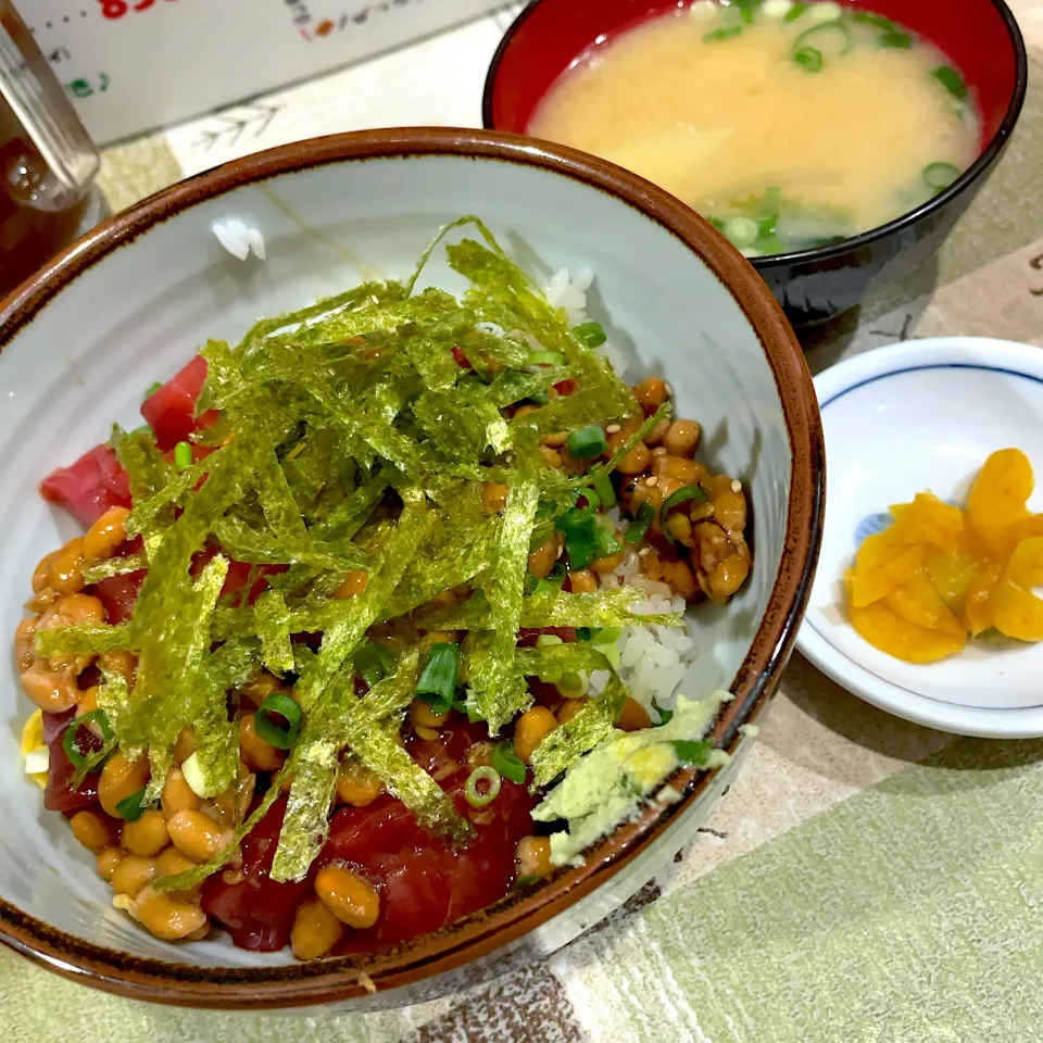 納豆鉄火丼|T. Wonderさん