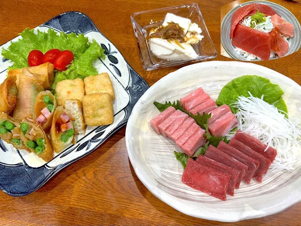 冷凍・冷蔵庫 整理の晩ご飯|sakuramochiさん