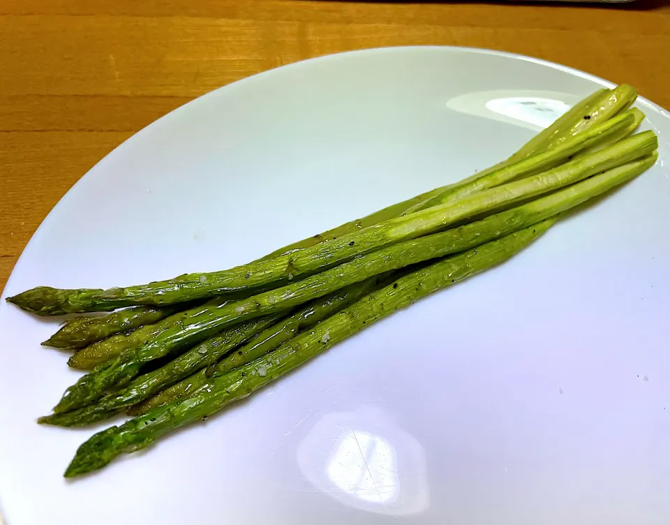 アスパラのトースター焼き|こいちさん