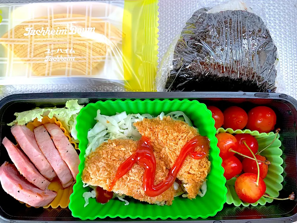 Snapdishの料理写真:今日のお弁当🍅20240619|rococoさん