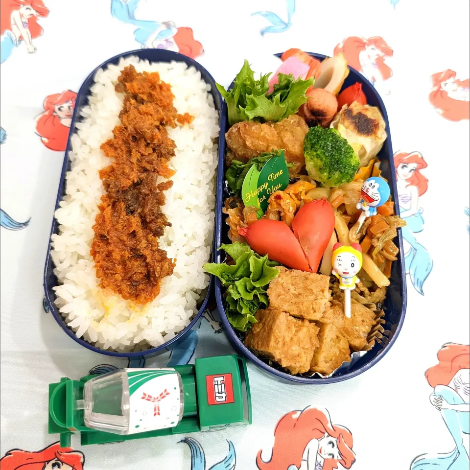 Snapdishの料理写真:2024年6月19日（水）のお弁当🍱。|ママちんさん