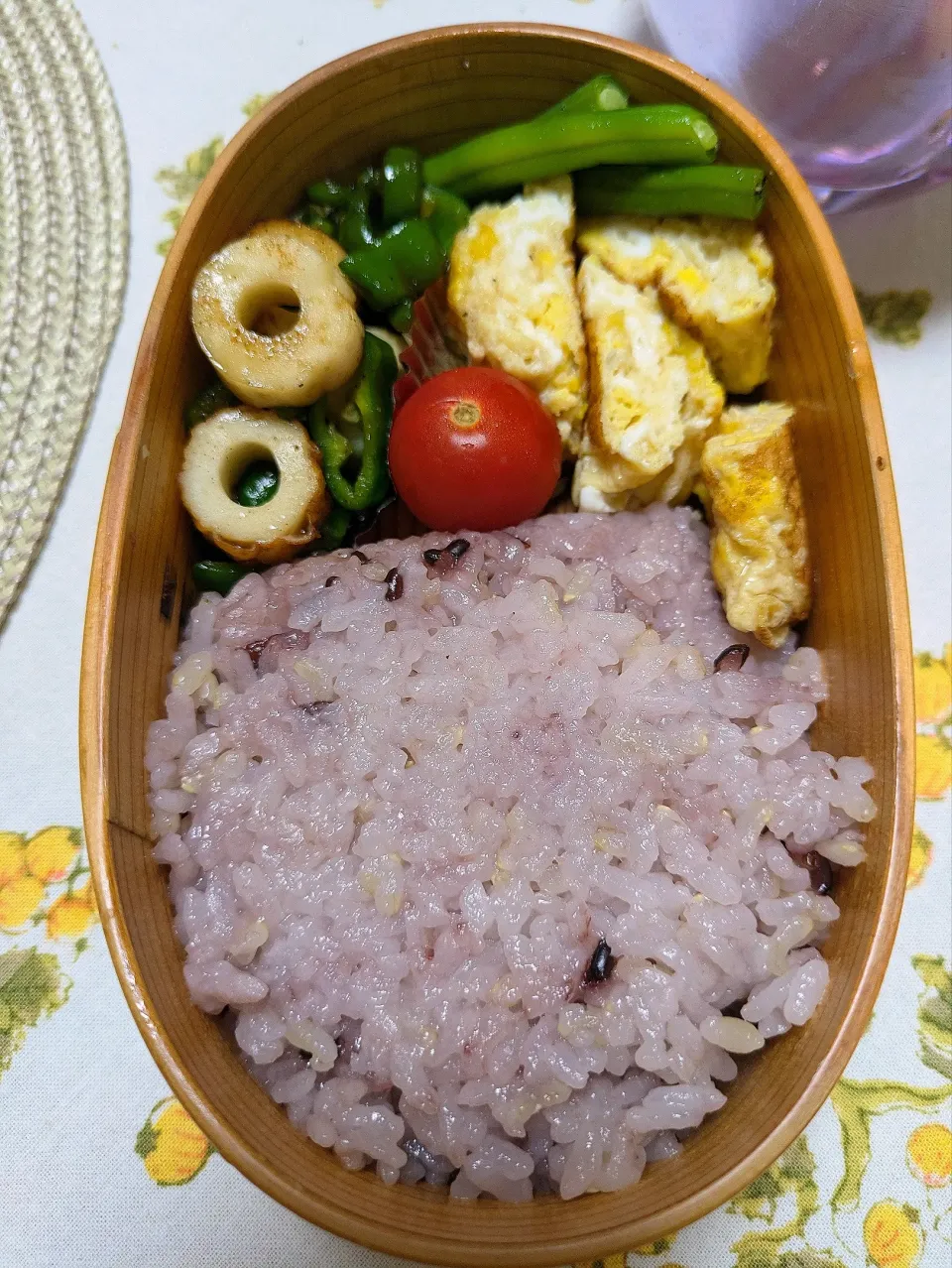 ちくわ、たまご弁当|よこさん