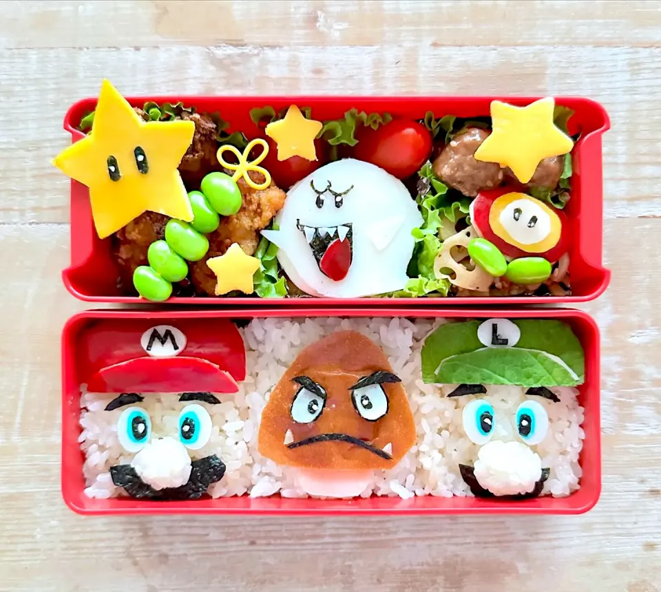 スーパーマリオ弁当|ちえさん