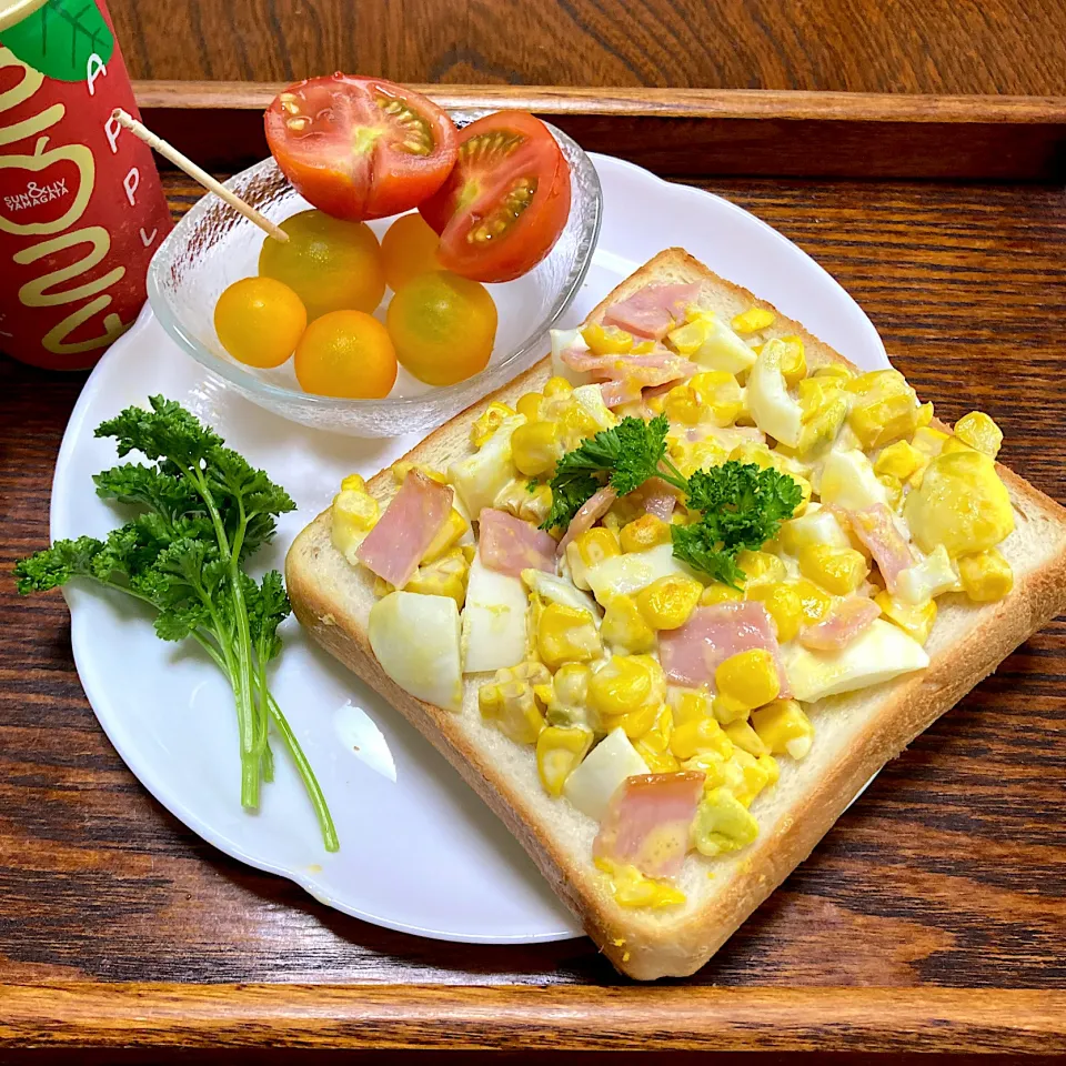 朝ご飯のようなランチ|akkoさん