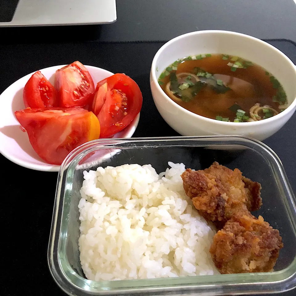 15:34 から揚げ定食|へれ子さん