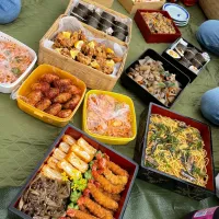 Snapdishの料理写真:2024年　お花見弁当|ムジカさん