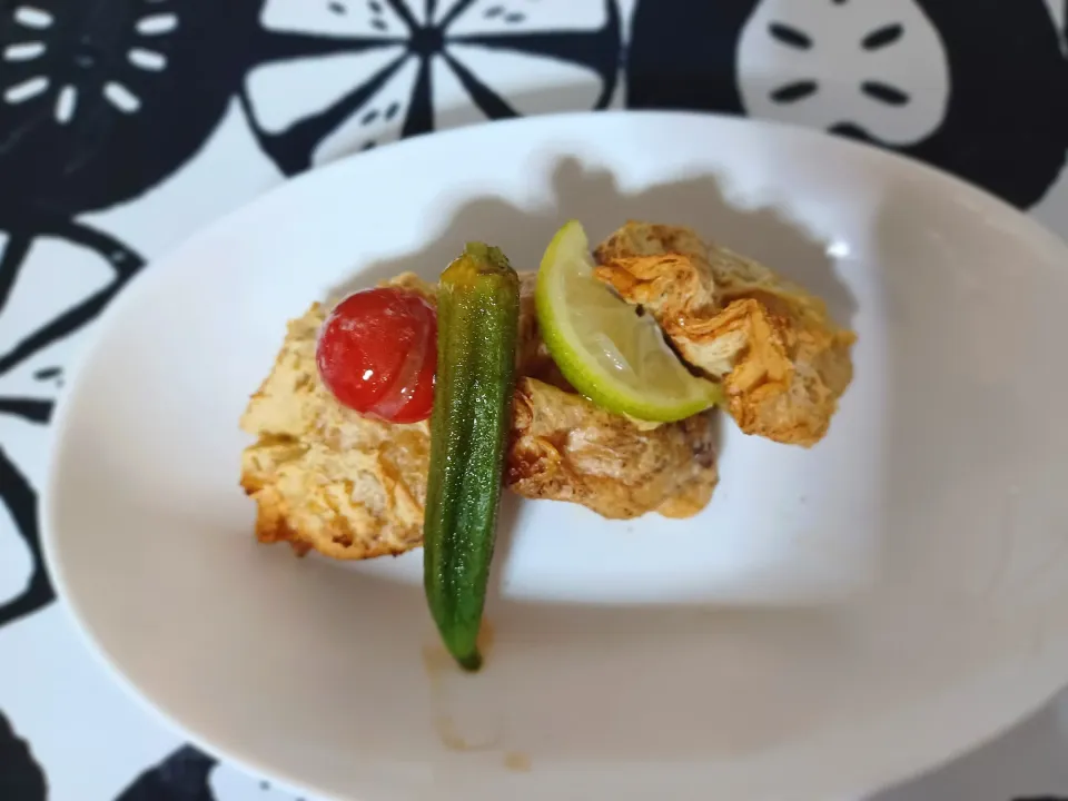 Snapdishの料理写真:色々油あげのグリル焼きでおつまみ🥰|ぽんすけさん