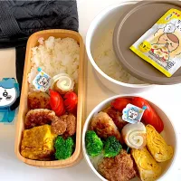 Snapdishの料理写真:6/20鶏つくね弁当|みっちょさん