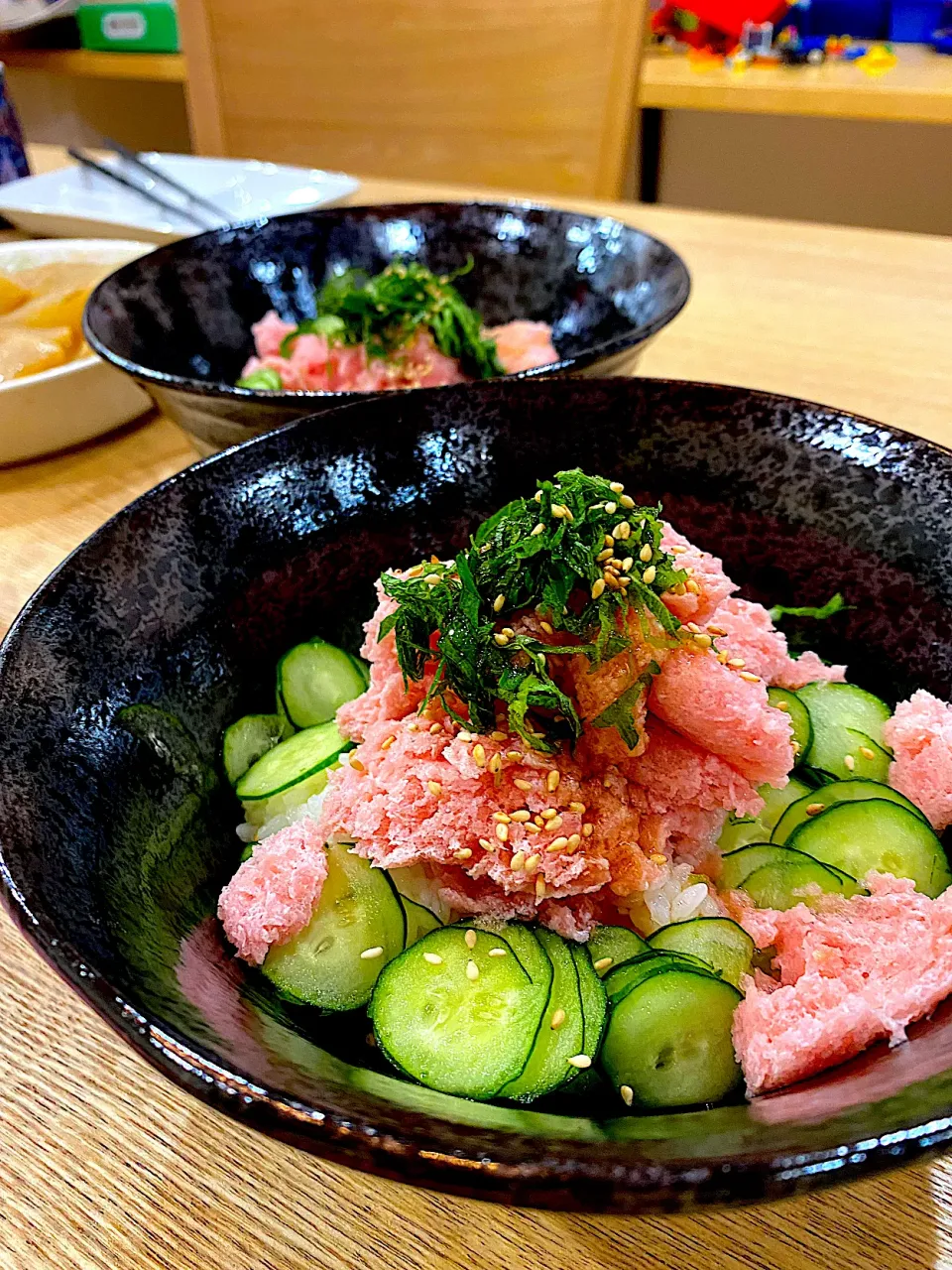 ネギトロ丼|しばざきまりさん