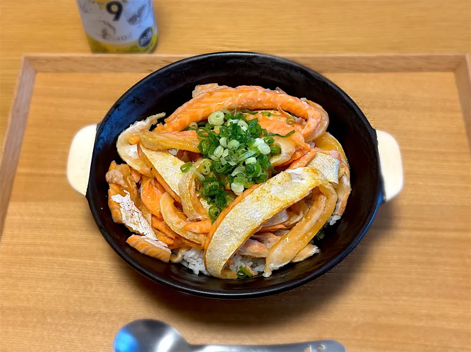 Snapdishの料理写真:サーモン丼|崇史Ｆさん