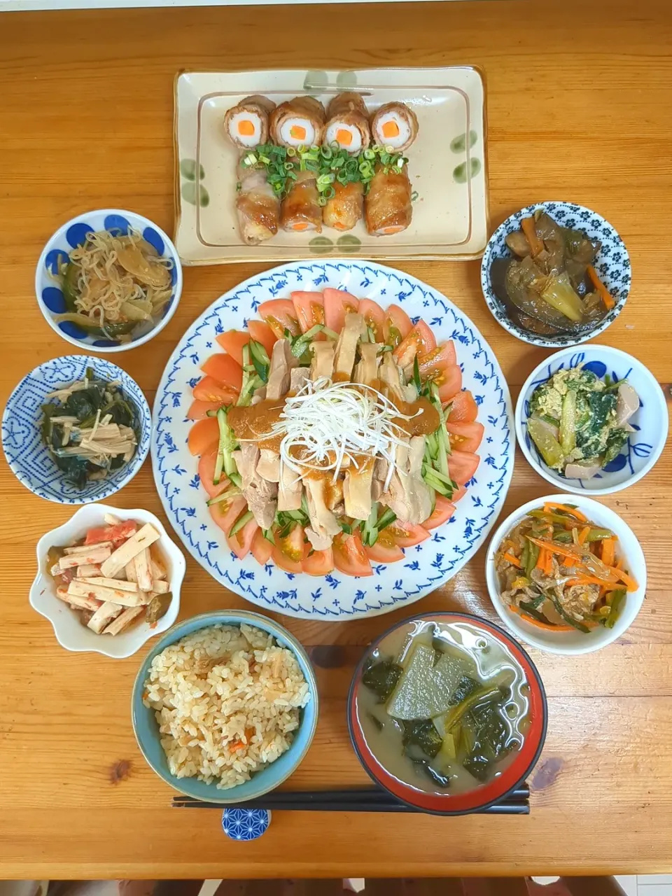 晩ごはん🥢棒々鶏🐔|まゆめろさん