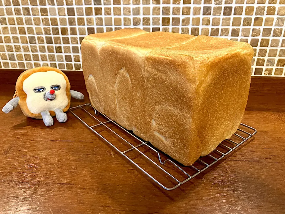 きな粉ハチミツ入りのリッチ食パン🍞|きみちさん