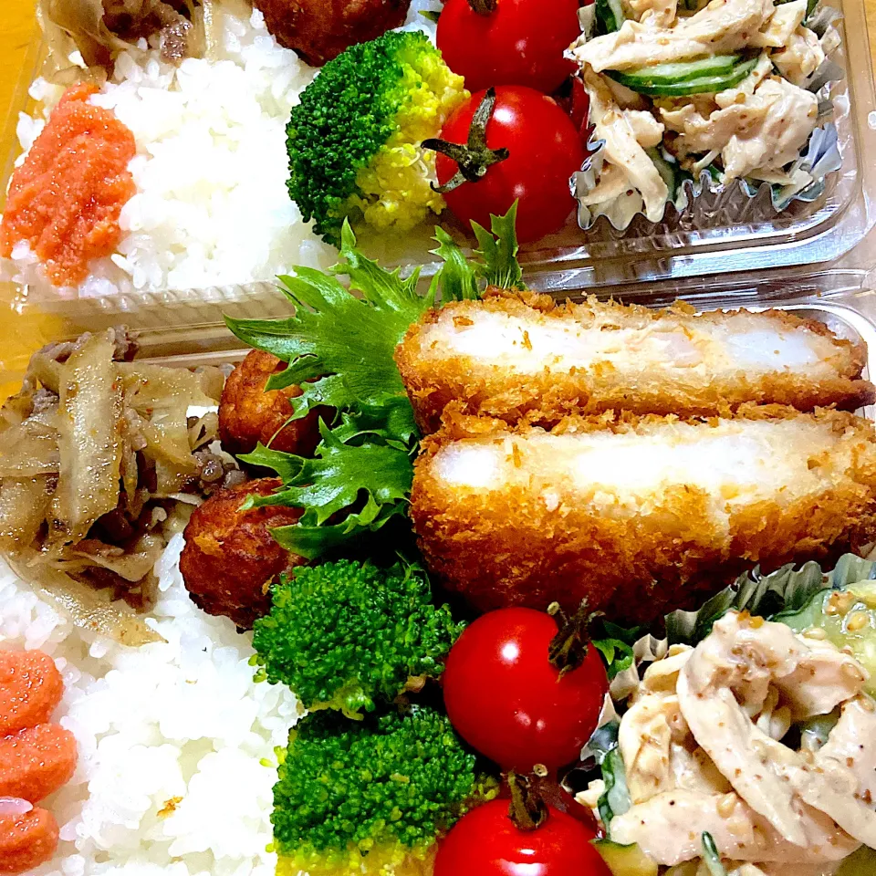 Snapdishの料理写真:息子持ち帰り弁当🍱|サチ😊さん