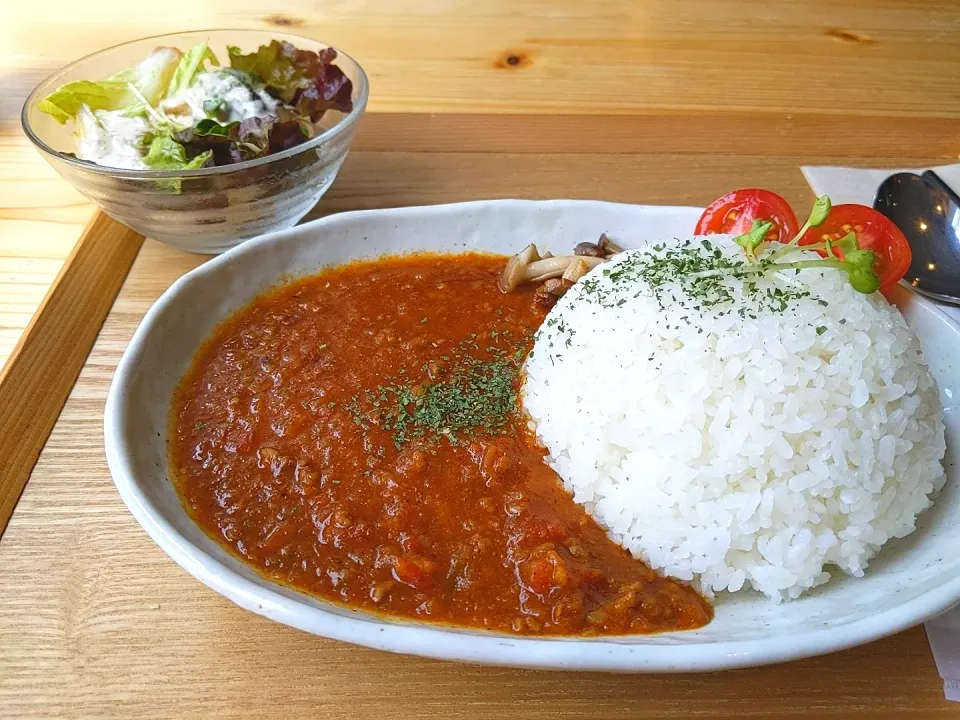 ひき肉とトマトのカレー|ねこニャンさん