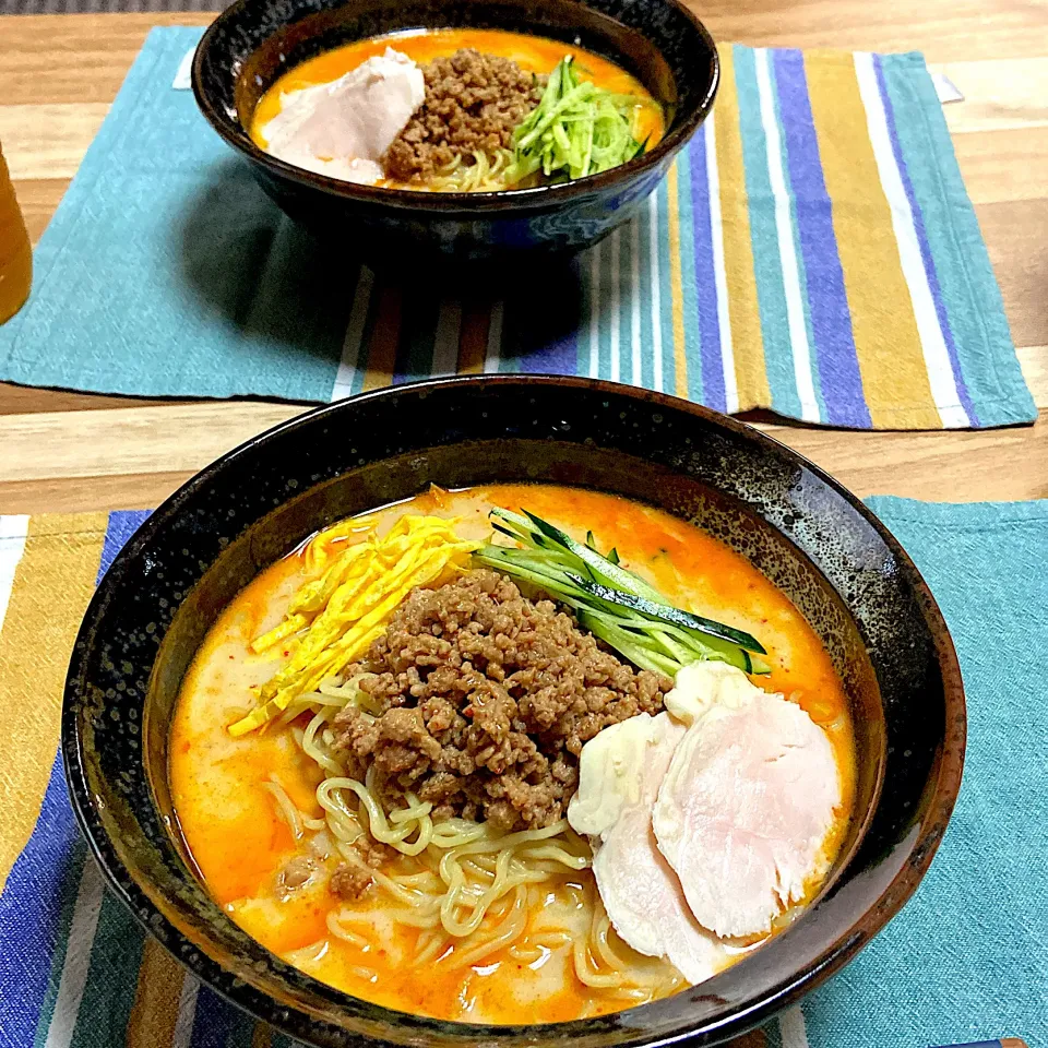 冷やし担々麺でお夕飯|renharuruさん