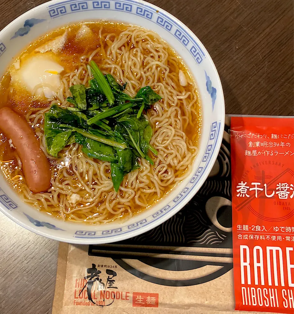 Snapdishの料理写真:飛騨高山煮干し醤油ラーメン🍜|Kouki Tanabeさん