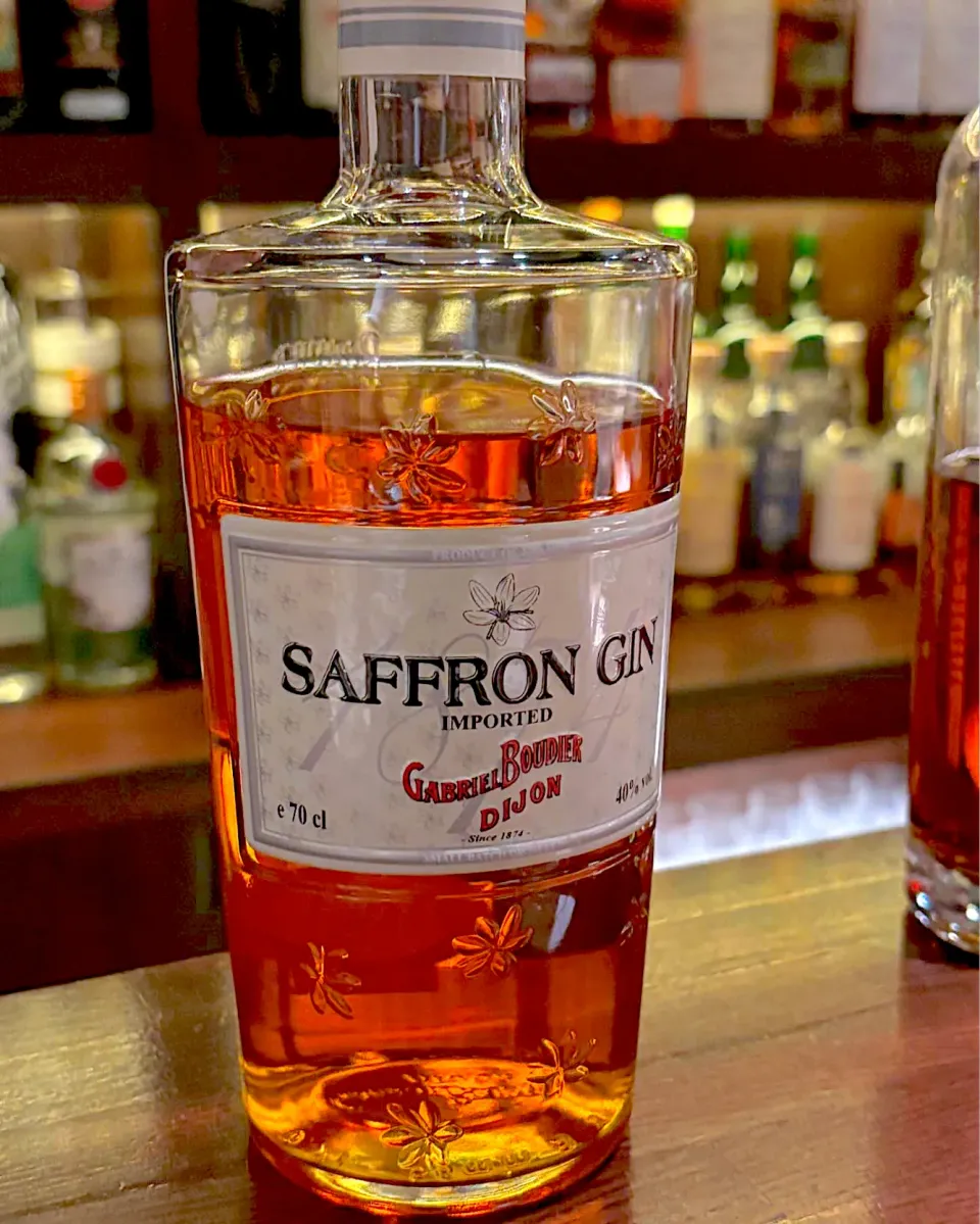 Saffron gin|Rickey Pierreさん