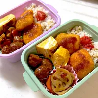 Snapdishの料理写真:今日のお弁当🍱| あおさん