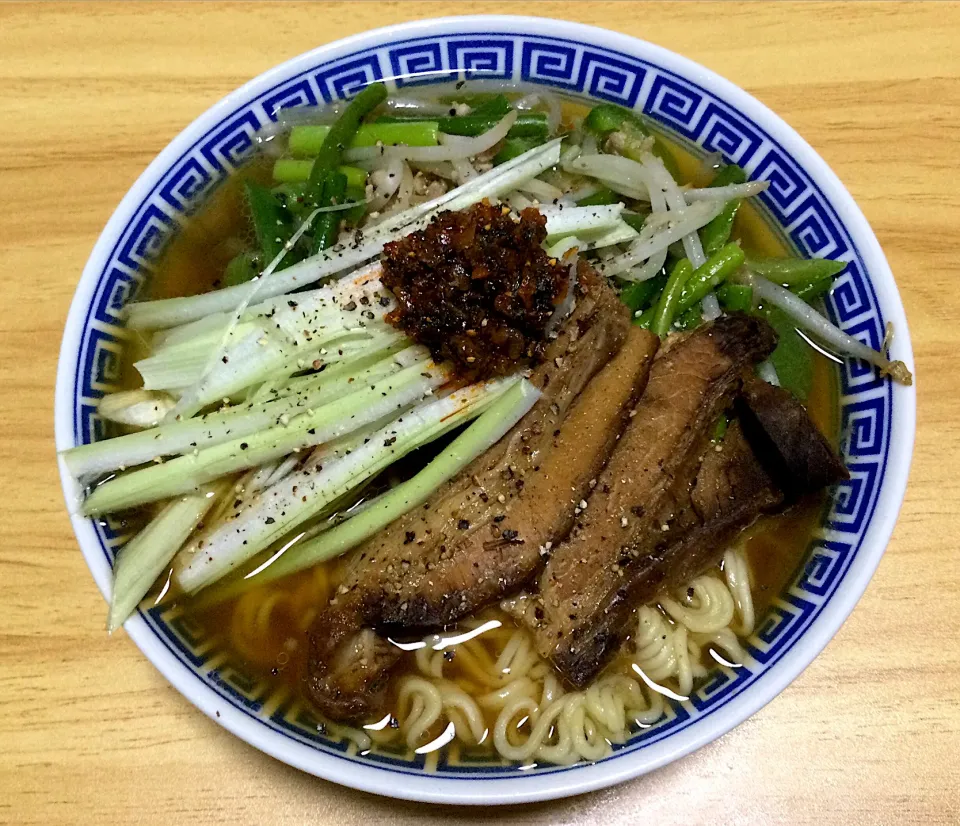 インスタント味噌ラーメン|料理好きなじいさまさん