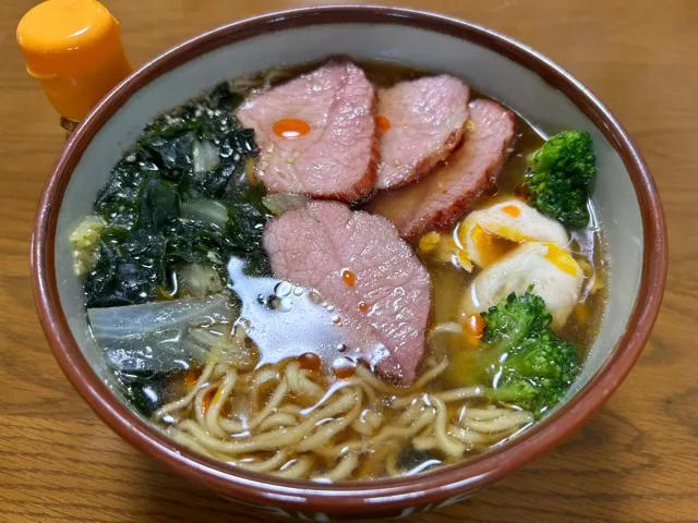 Snapdishの料理写真:マルちゃん正麺🍜、醤油味❗️(о´∀`о)✨|サソリさん