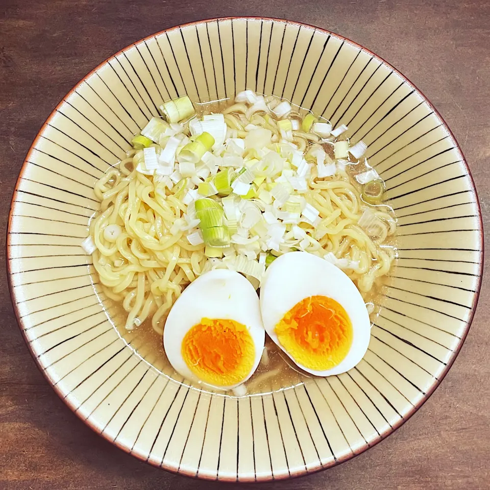 Snapdishの料理写真:冷し塩ラーメン☆マルちゃん正麺|ゆきっちん(・8・)さん