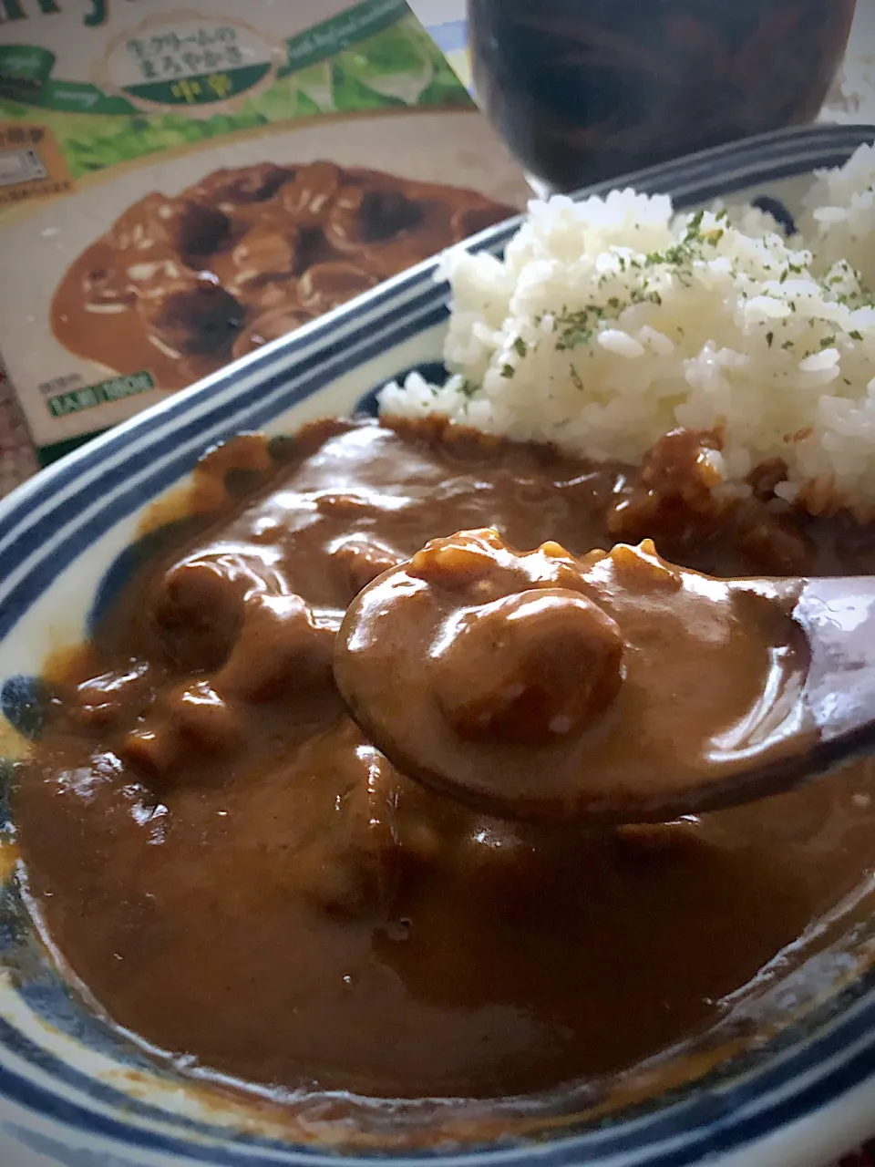 Snapdishの料理写真:ハウスさんのカレーマルシェ🍛第1位おめでとうございます😆🎉🩷😣|Tina Tomoko😋さん