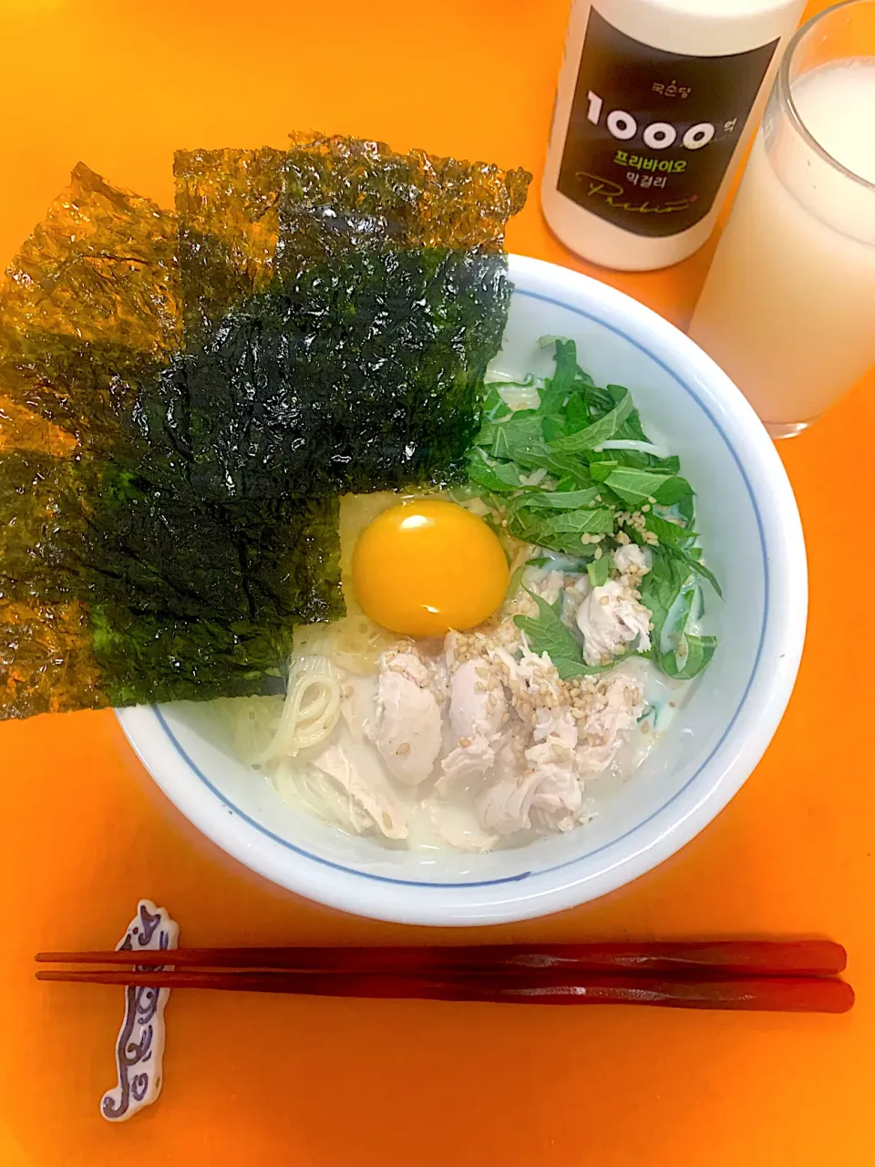 鶏ササミの豆乳そうめん|KimaLABOさん