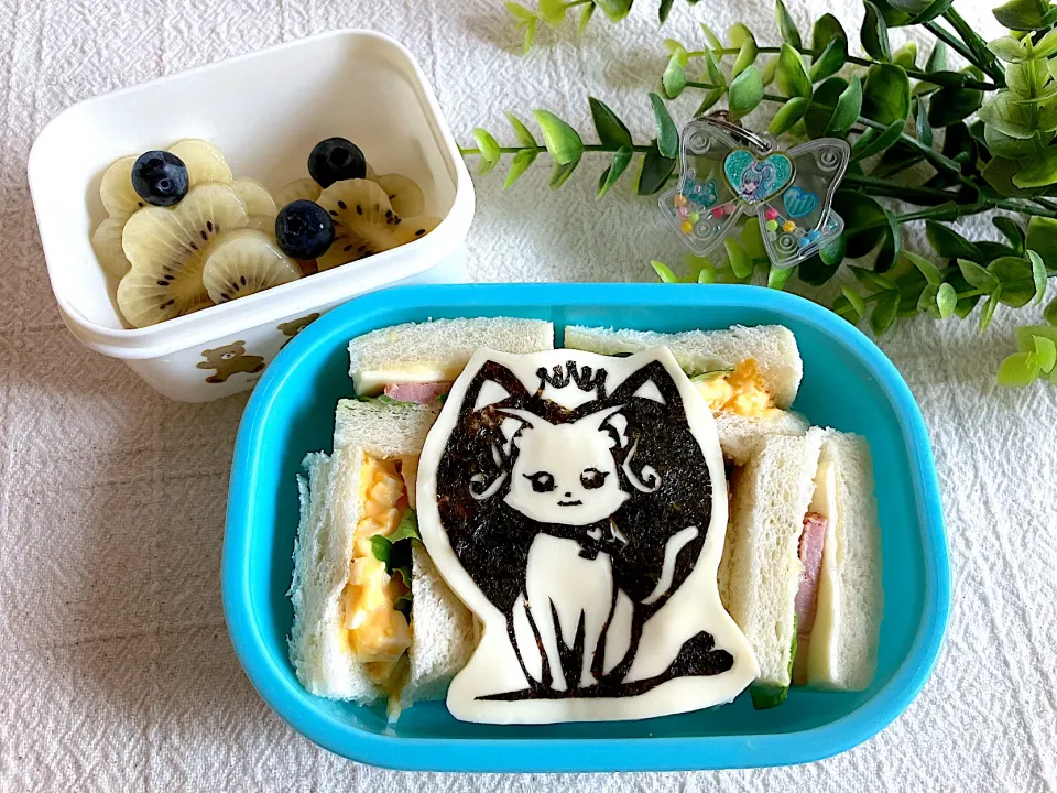 ＊わんぷりユキ🐈＊べびたん年長さん遠足お弁当🍱＊|＊抹茶＊さん