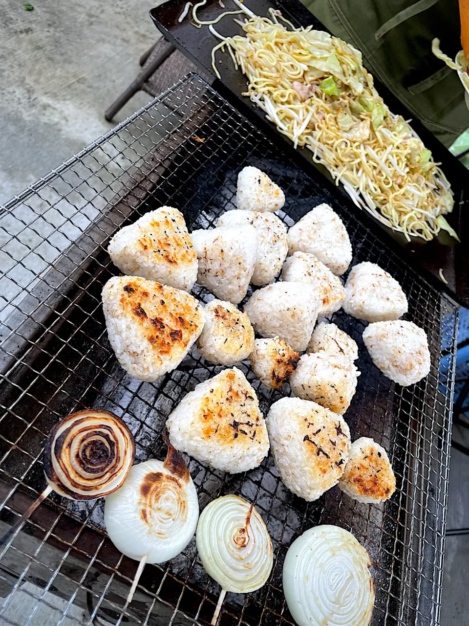 バーベキュー(焼きそば・焼きおにぎり)|キヨさん