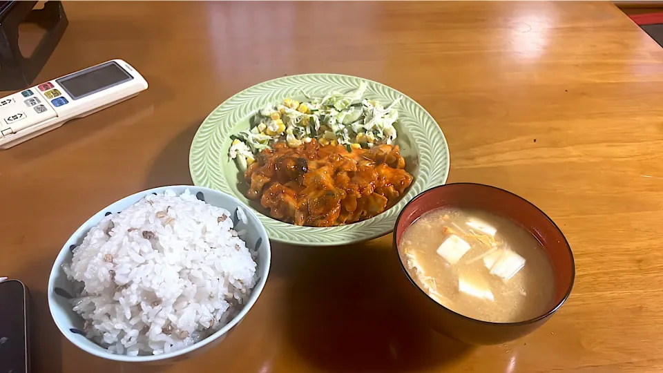 今日の夜ご飯|さかもっつさん