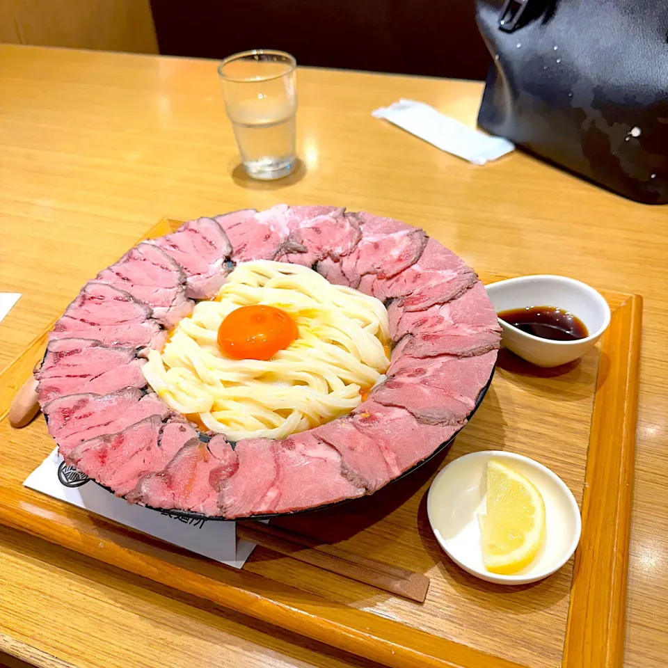 Snapdishの料理写真:蛍池　マルヨシ製麺所|akio122さん