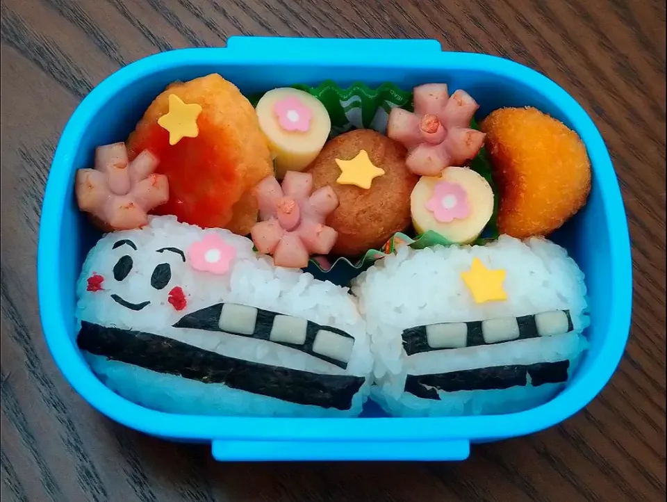 Snapdishの料理写真:息子のお弁当（🚄新幹線🚄）|じょうさん