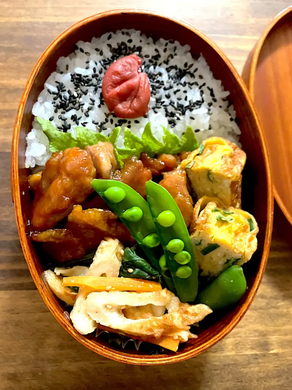 6月24日　照り焼き弁当|スイカ大好きさん