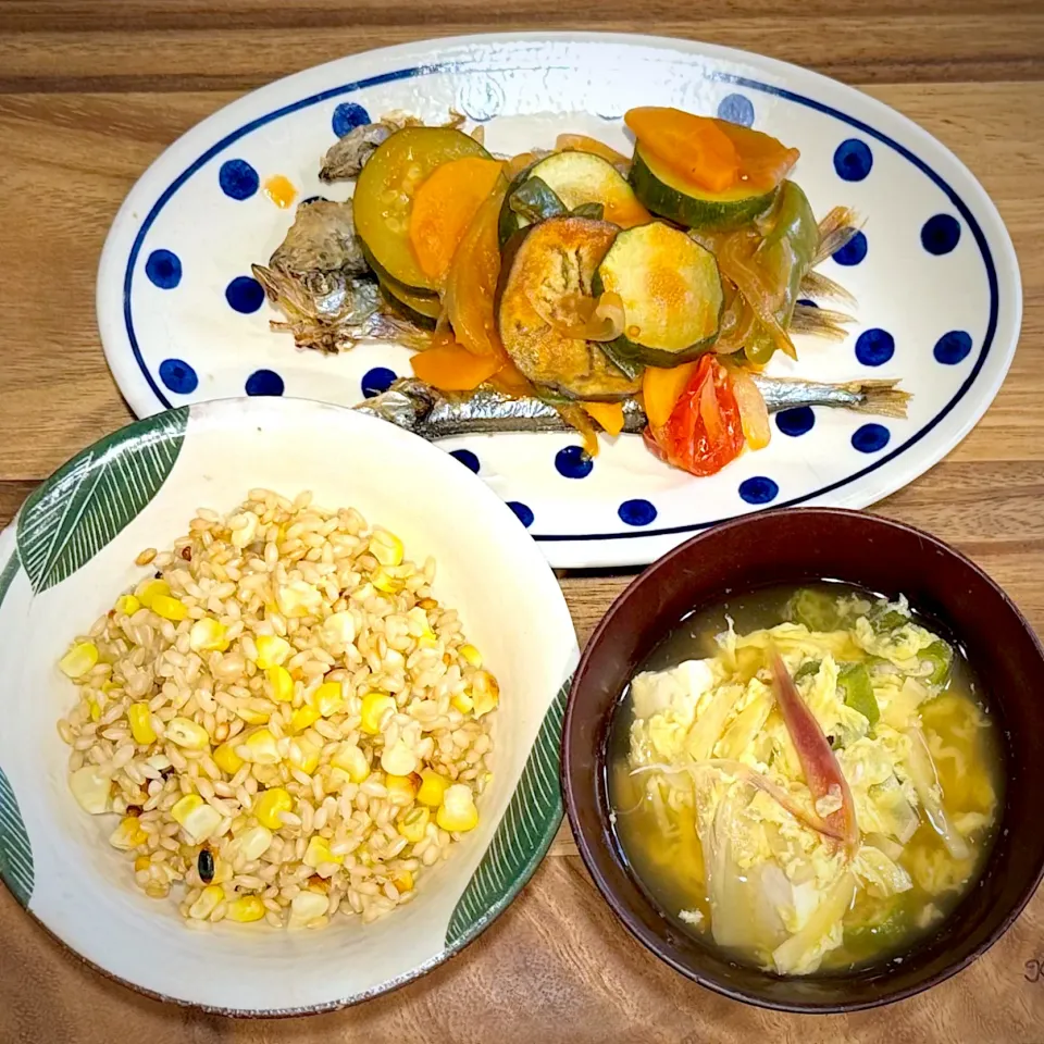 自家栽培採れたてコーンご飯|チイホ✨さん