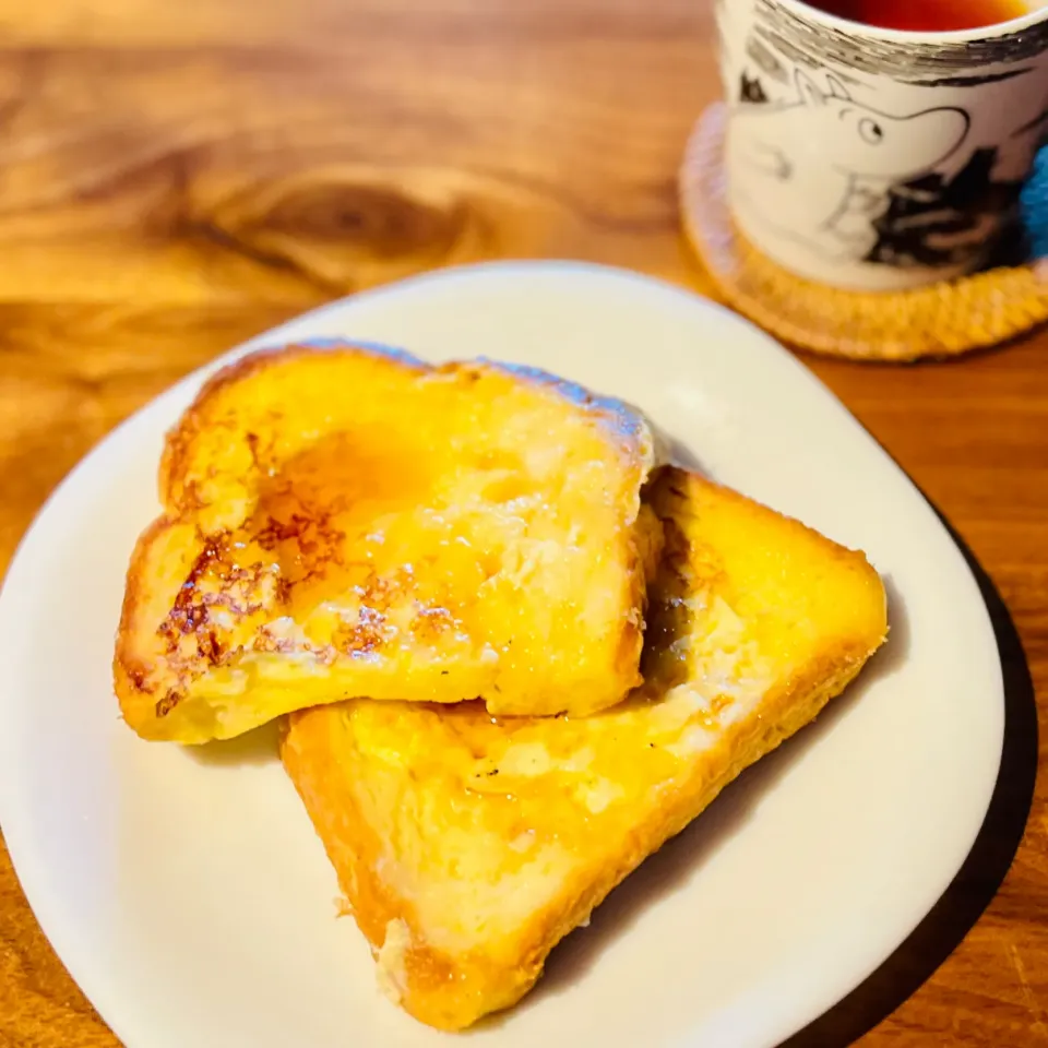 Snapdishの料理写真:フレンチトースト🌸French Toast|アッコちゃん✨さん