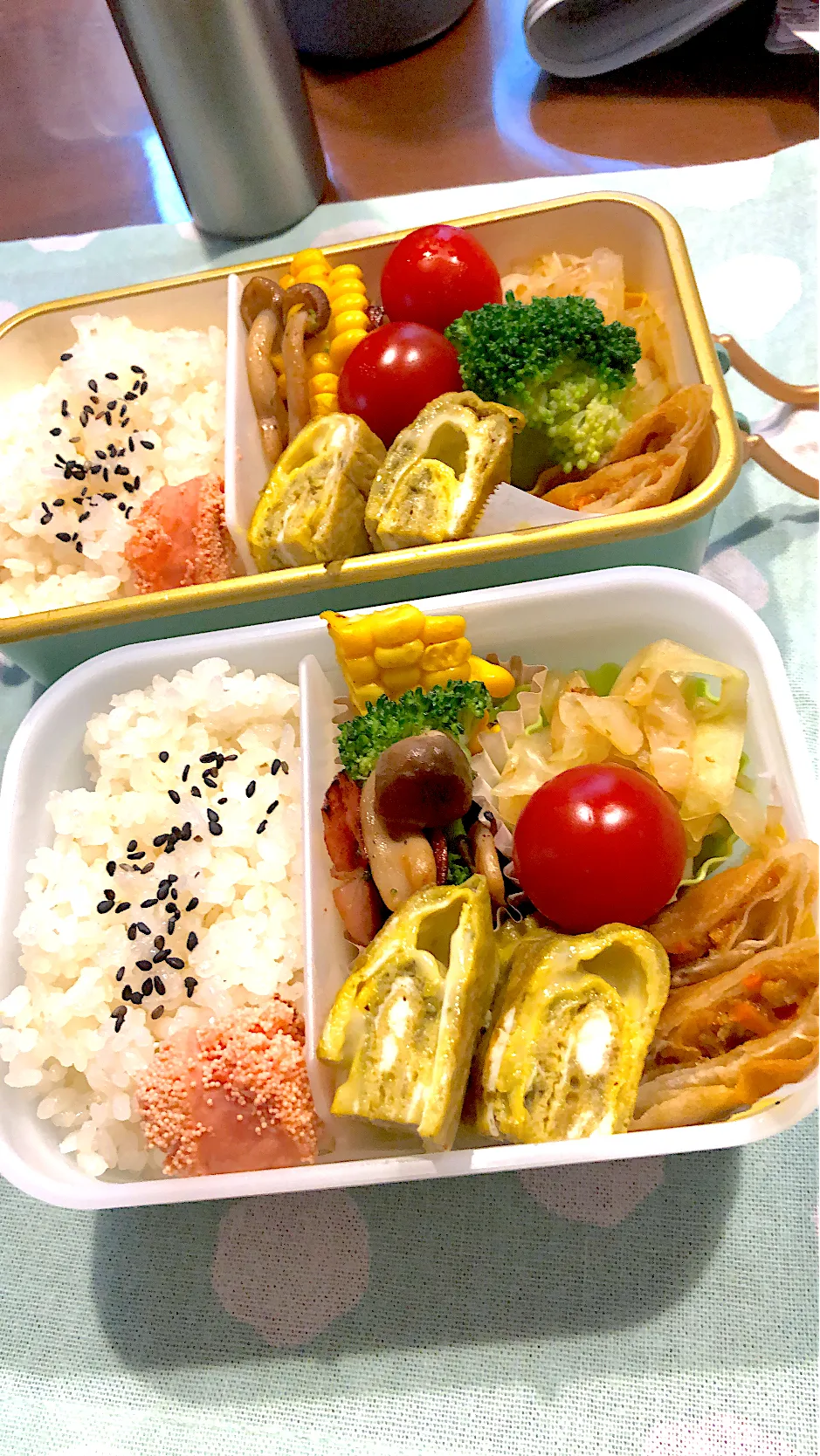 2024.6.25  ＊今日のお弁当＊キャベツのおかかポン酢♪♪|rinrin*mama*さん