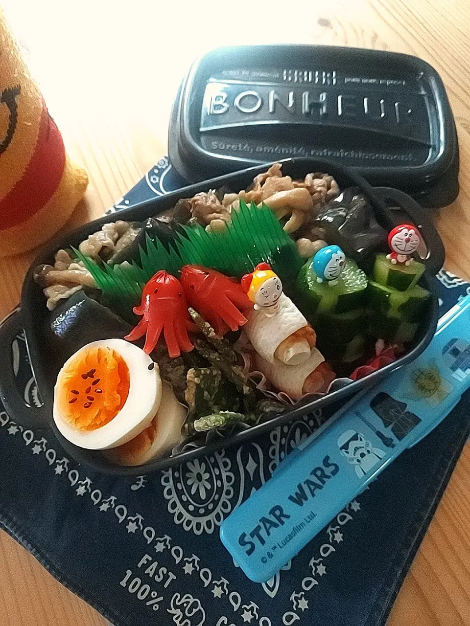 Snapdishの料理写真:2024.6.25 娘弁当🍱|あずきラテさん