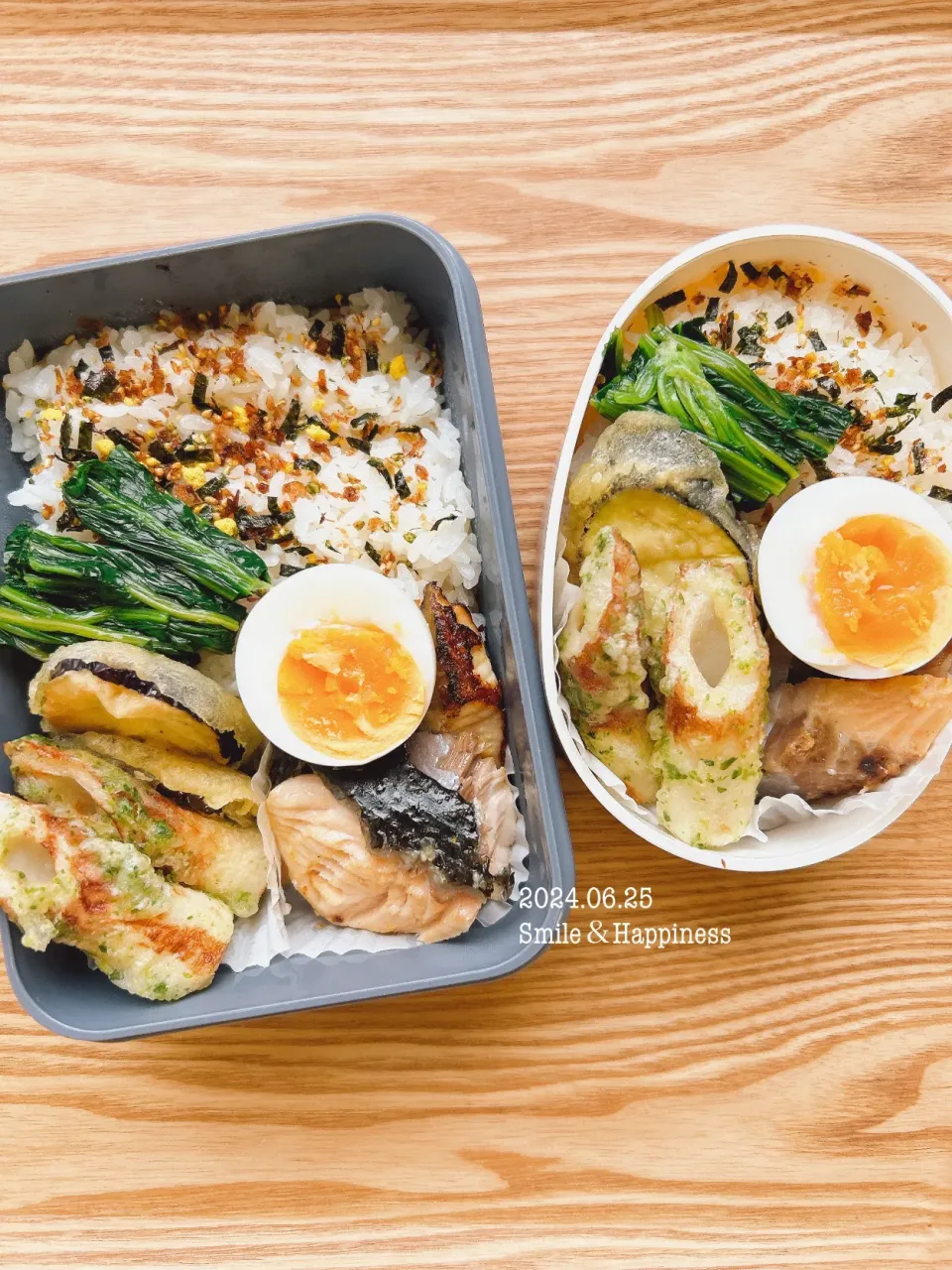 Snapdishの料理写真:夫婦弁当😆|Rie Naganoさん