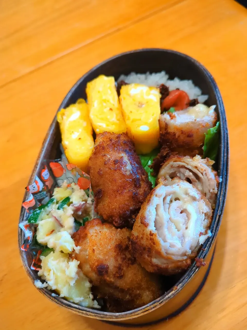 Snapdishの料理写真:チーズの肉巻き弁当|さやかさん