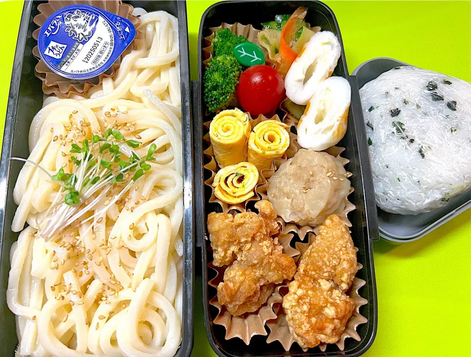 高1息子のお弁当🌈(火)6/25☁️麺2玉プチっと2個|KCo🌈さん