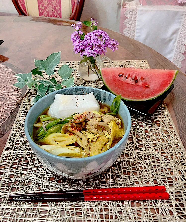 カレー蕎麦ランチ|ショコラさん